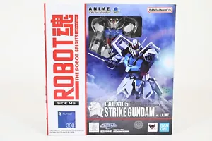 Bandai Robot Spirits 300 Strike Gundam GAT-X105 ANIME Mobile Suit Gundam SEME - Foto 1 di 9
