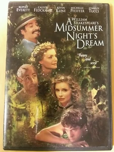 Midsummer Nights Dream 1999 DVD Kevin Kline Pfeiffer Tucci Flockhart pre-owned - Imagen 1 de 3