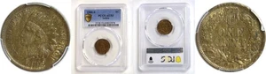 1909-S 1C Indian Head Cent PCGS AU-53 - Picture 1 of 3