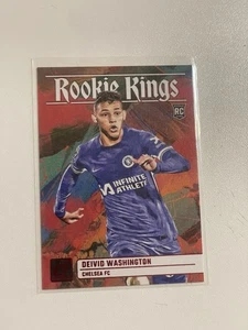 Deivid Washington 2023-24 Panini Donruss Rookie Kings Red #11 RC - Chelsea FC - Foto 1 di 1