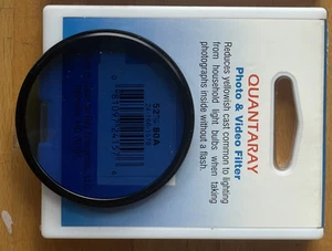 Quantaray 80A (241661578) 52 mm Filter - Picture 1 of 1