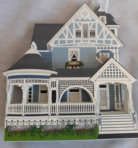 Shelia's Coleccionables Decorativo Madera Estante Cuidador Harvard House Lewes, DE '97 - Imagen 1 de 21