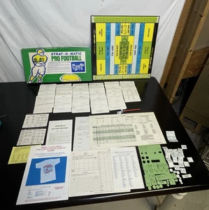 Set completo 28 squadre NFL Strat O Matic Pro Football 1978 vintage gioco da tavolo - Foto 1 di 12