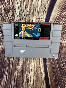 Star Fox (Super Nintendo, 1993) SNES Authentic - Tested & Working - Picture 1 of 2