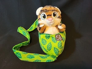 Fiesta Rare Swaddle Babies Baby Tiger Plush with Carrying Sling Clean Soft - Picture 1 of 7