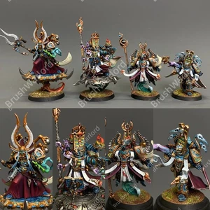 Exalted Sorcerers Ahriman Warhammer40K Thousand Sons Painted ACTUAL PRICE AU$957 - Picture 1 of 8
