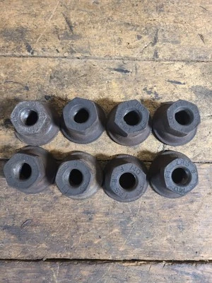 88-97 FORD F350 F450 F-SUPER DUTY ДВОЙНЫЕ ЗАЖИМНЫЕ ГАЙКИ набор из 8 1-1/16 дюйма 89 90 91 92 - Изображение 1 из 3