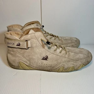 DBECK Shoes Casual Outdoor Chukka Boots Mens AUS 45 / US 11 Beige Suede - Picture 1 of 11