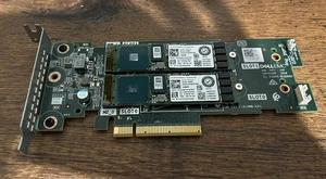 Dell 061F54 Dual M.2 PCI-e BOSS Boot Controller with 2x Dell 480GB M.2 SSDs - Afbeelding 1 van 2