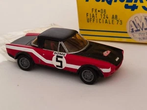 kit !/43 rally Fiat 124 abarth 1973 Racing43 parzialmente montato - Foto 1 di 4
