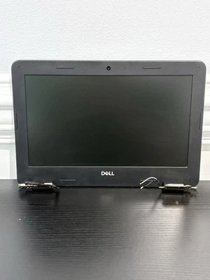 Dell Chromebook 3110 11.6” LCD Screen Display Assembly w/ Hinges - N116BGE-EA2 - Image 1 of 4