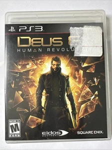 Deus Ex: Human Revolution PlayStation 3, 2011, komplett, getestet funktioniert - Bild 1 von 4