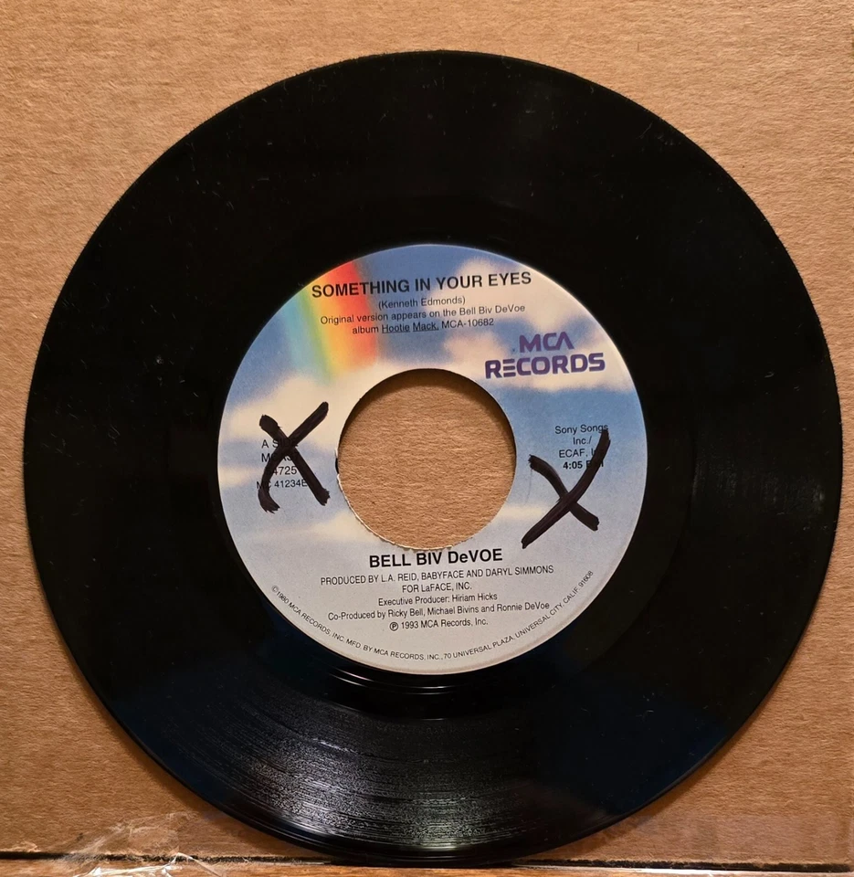 90'S - 45 Bell Biv Devoe - Something In Your Eyes / Something In Your Eyes On - Image 1 of 1