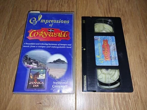 IMPRESSIONS OF CORNWALL ~ TOURISM VHS VIDEO EXCELLENT 1996 - Imagen 1 de 1