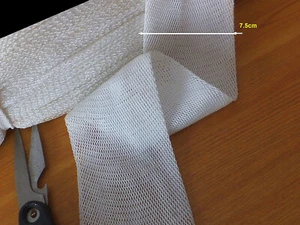 .. 1 or 1.5metres of Elasticated Tubular Compression Bandage Size D (L)(o) - Picture 1 of 1