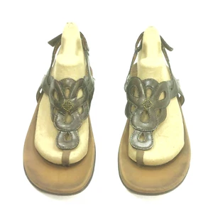 Women's Rockport Cobb Hill by New balance Ramona Thong Sandal Bronze Metallic - Picture 1 of 11
