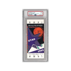 1993 NBA All-Star Saturday Full PSA 6 - Harold Miner Dunk Contest Champion - Picture 1 of 2