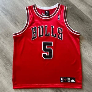 Camiseta Auténtica Andres Nocioni Chicago Bulls 44 Grande Adidas - Imagen 1 de 8