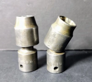 Herramienta Snap On 7/16 y 1/2 Impacto Giratorio 6 Pt 3/8 Enchufe de Accionamiento IMBF 14B 16B Wobble - Imagen 1 de 6