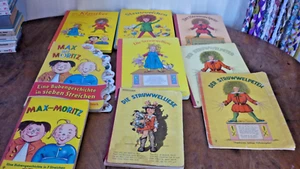 9xW.Busch Struwwelpeter/Struwwelliese/Struwwelchen Max+Moritz, Alle 3 in 1 Band - Bild 1 von 23