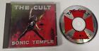 1989 The Cult "Sonic Temple" CD Audio Compact Disc Rock Music Used See Pictures!