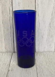 Tall Souvenir Shot Glass - USA Olympics - Picture 1 of 2
