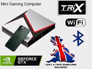 TriXboX F5 mini gaming PC computer Intel i9 9 Gen 9880H 64gb 512gb Win10 gtx1650 - Afbeelding 1 van 12