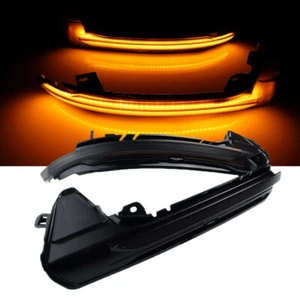 Dynamic LED Side Mirror Indicator Turn Signal Light For Audi A6 C7 S6 Allroad - Picture 1 of 6