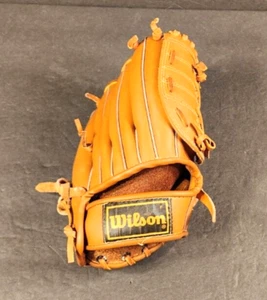 Guanto da baseball vintage Wilson Youth A2614 Fieldmaster in pelle con impugnatura tasca stretta - Foto 1 di 6