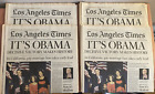 LA Times Nov 5th, 2008 PRESIDENT BARACK OBAMA Black History Memorabilia