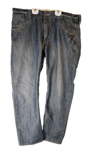 Rare Vintage Button Pocket Levi's Men's 514 Slim Fit Straight Jeans Sz 36 x 32 - Picture 1 of 8