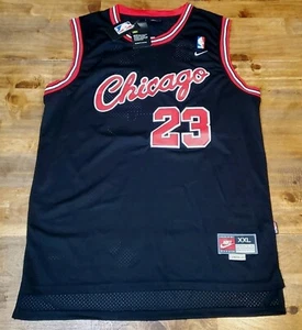 Vintage Authentic Nike NBA Chicago Bulls Michael Jordan Away Jersey Size XXL - Picture 1 of 11