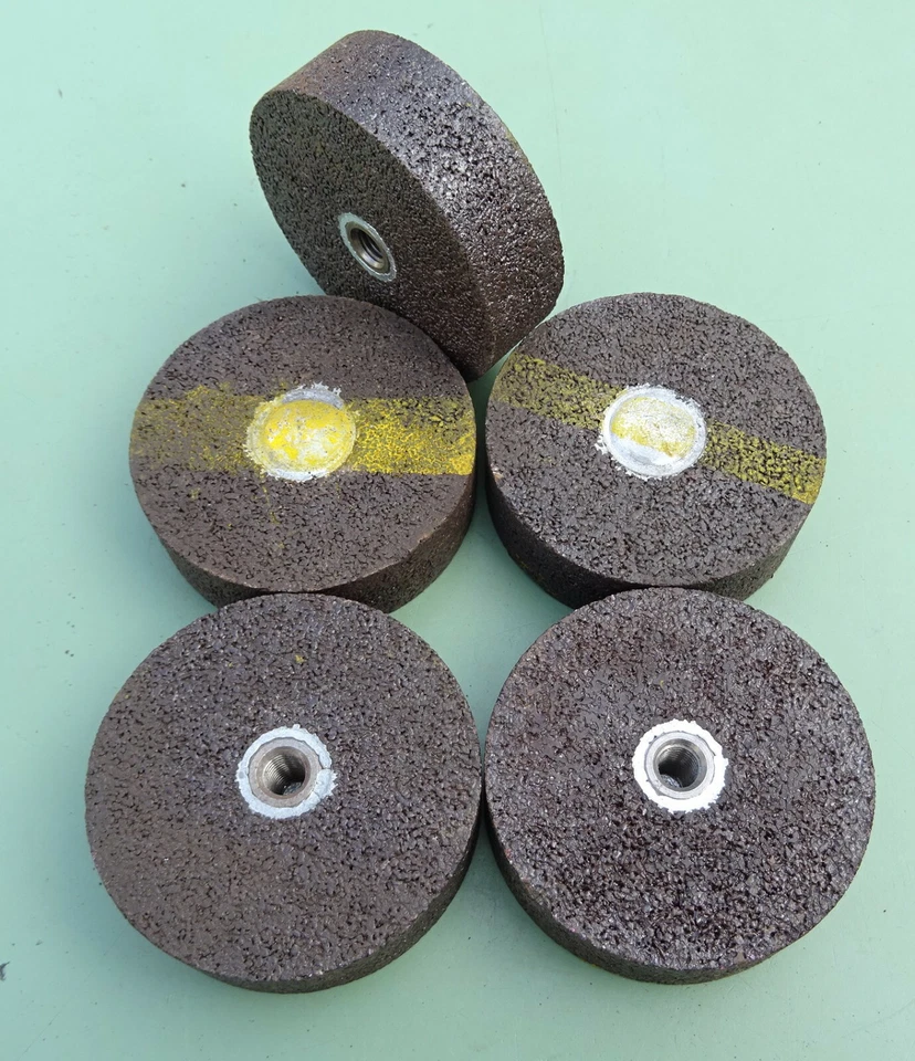 5 Schleifscheibe 65x 20 mm M8 NK Schleifstein Schleifkörper Schleifmaschine - Bild 1 von 1