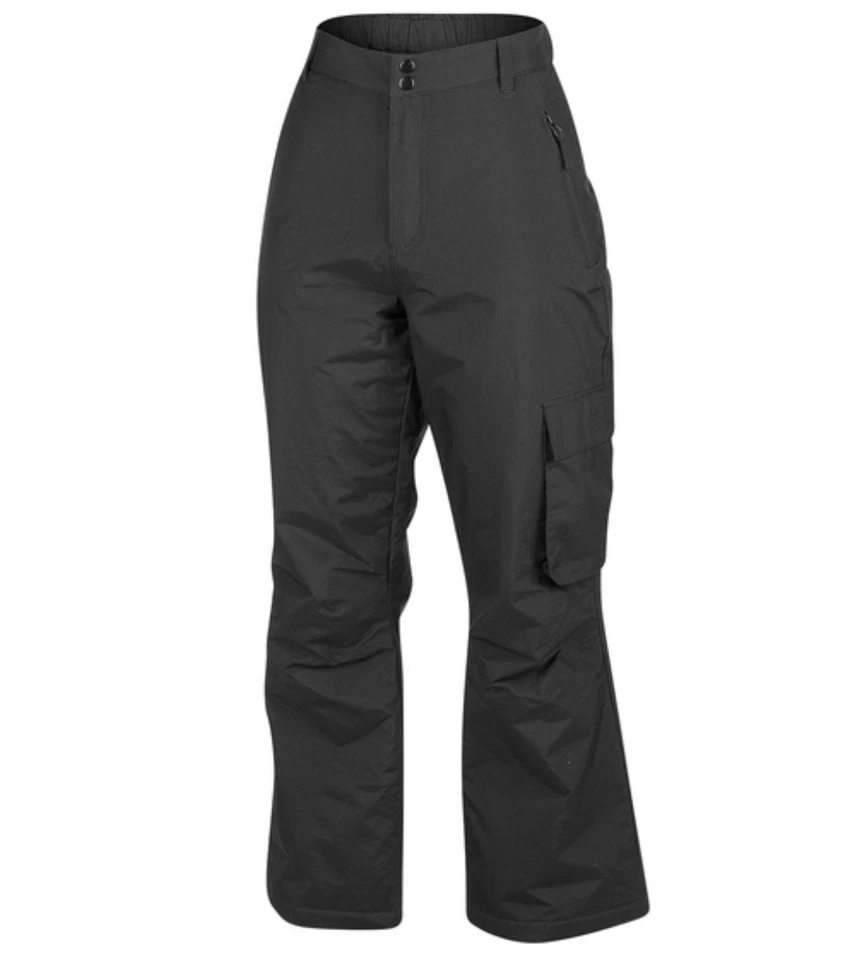 SPORT ESSENTIALS Women's Cargo Snow/Ski Pants 5486 Size L - Black NWOT - Image 1 of 1