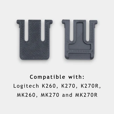 Replacement Keyboard Stand Tilt Leg Feet – Logitech MK/K260, MK/K270, MK/K270R - Image 1 of 3