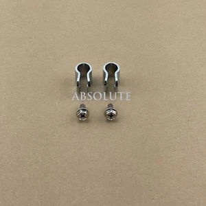 CHROME SISSYBAR CLAMPS FOR VINTAGE SCHWINN STINGRAY BIKE BANANA SEAT LOWRIDER. - Picture 1 of 3