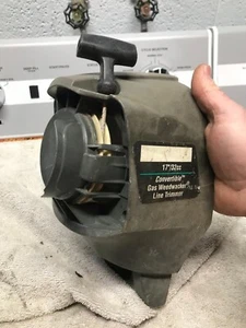 b2 Craftsman 32cc GRASS TRIMMER RECOIL STARTER UNIT & SHROUD c comments - Picture 1 of 8