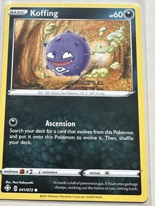 Koffing Shining Fates 041/072 Common Reverse Holo Pokemon TCG - Picture 1 of 2