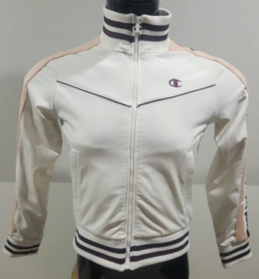 Traje de chándal retro Champion para mujer cremallera completa talla mediana Foto 1 de 4