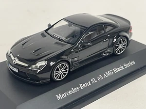 1/43 Minichamps Mercedes Benz SL65 AMG Black Series Negro Edición Concesionario BK081A - Imagen 1 de 8