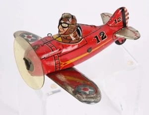 LOUIS MARX 1946 “PROTOTYPE” SHOOTING AIRPLANE - Picture 1 of 6
