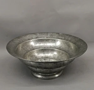 9133068-d Große Metall-Schale Röders Art déco um 1925 Bauhaus-Stil ø 30 cm - Picture 1 of 5