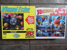 "3 D Extreme" Very Good Condition- Colorful Journeys & You Are Here, Kids 12 & U