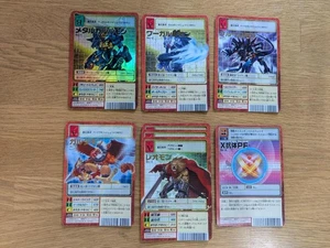 Digimon BX 8 Card Set BX1 BX2 BX3 BX4 BX5 BX6 MetalGarurumon Leomon XPF - Picture 1 of 4