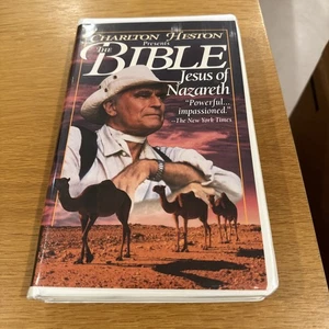  Charlton Heston Presents the Bible - Jesus of Nazareth (VHS) New - Bild 1 von 2