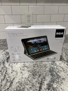 RCA 10 Viking 11 Pro 4 Core Processor 16GB 10in Tablet With Detachable Keyboard - Picture 1 of 8