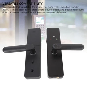 Fingerprint Door Lock Support for Tu-ya Smart Password IC Card Mechanical Key DY - Picture 1 of 12