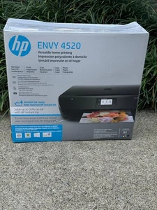 HP Envy 4520 All-In One Wireless Print Scan Copy Photo Inkjet Printer NEW SEALED - Picture 1 of 3
