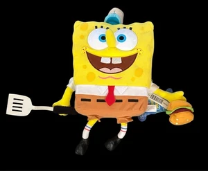 Vintage crusty crab, crabby patty SpongeBob SquarePants 12" Colorbok Plush Doll - Picture 1 of 3