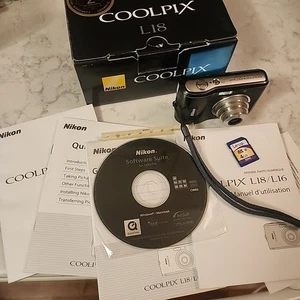 Nikon COOLPIX L18 8.0MP Compact Digital Camera - TESTED WORKING - Picture 1 of 9